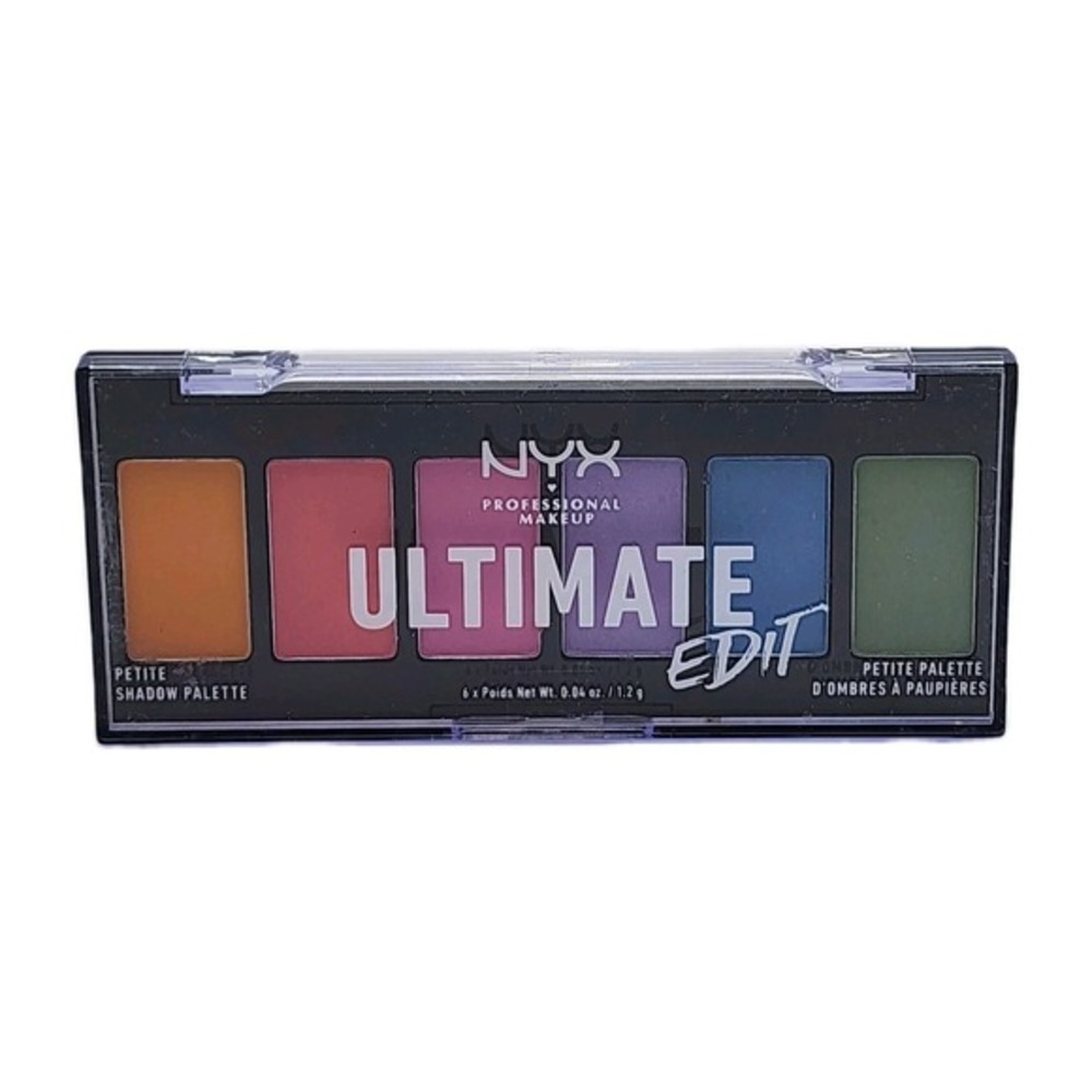 NYX Professional Makeup Ultimate Edit Petite Eye Shadow Palette USPP02 Brights